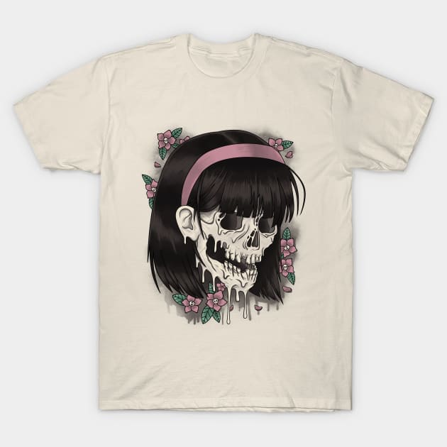 Melting Skull T-Shirt by jordanbender